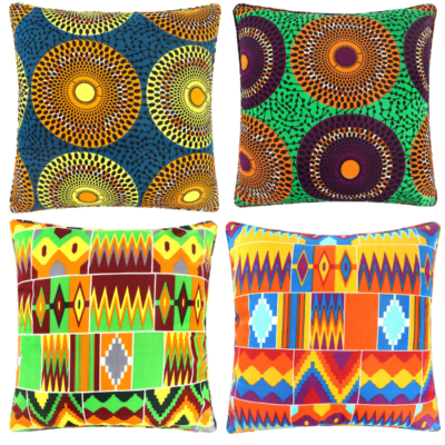 Afrik Culture Throw Pillow Covers